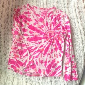 Gap kids tye dye long sleeve shirt small (6/7)